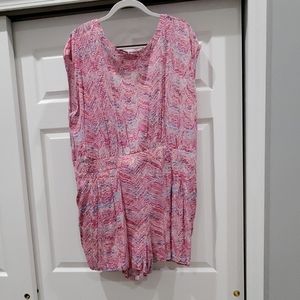 Multi-Color shorts jumpsuit